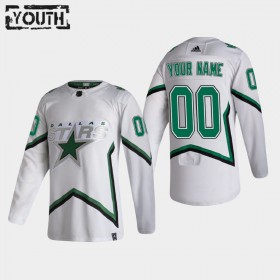 Dallas Stars Custom 2020-21 Reverse Retro Authentic Shirt - Kinderen